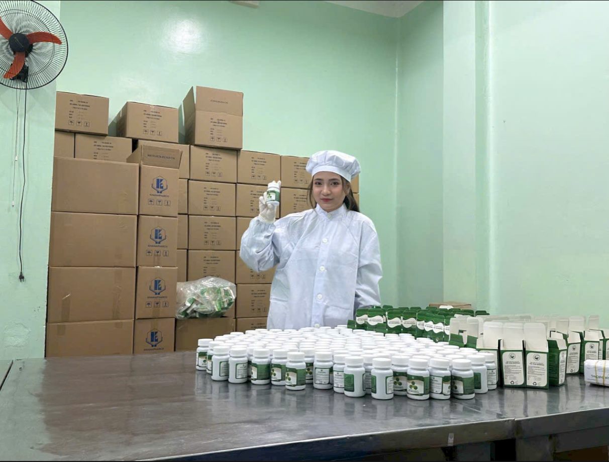 Sản xuất sản phẩm Vũ Tâm Dưỡng — Nam Dược Vũ Gia