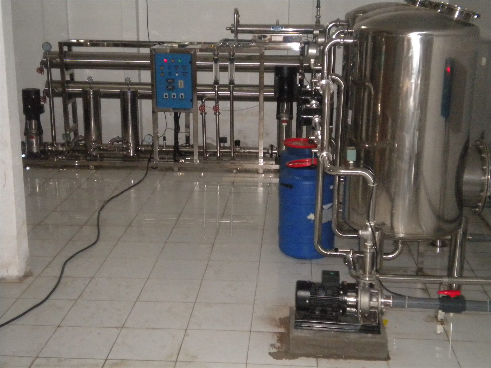 Hệ thống lọc nước công nghiệp công suất lớn dạng inox